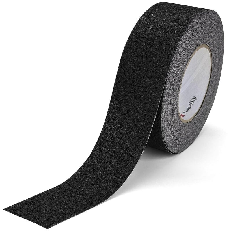 SX Anti Slip Tape 2" x 60' Premium High Traction Non Slip Strip for Outdoor Stairs, Decks, Ramps - Waterproof & Durable - Image 1